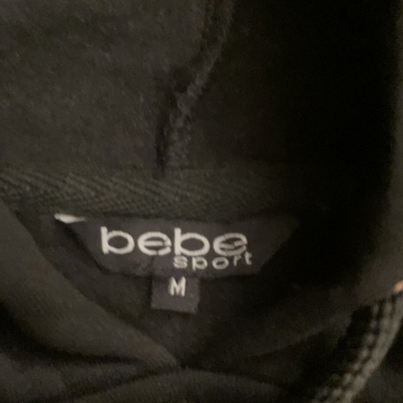 bebe Sport Hoodie with Rose Gold Logo - Picture 3 of 3